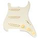 musiclily pro se st 60se pre wired sss pickguard with staggered alnico 5 pickups for strat style electric guitar mx3307p cream