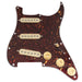 musiclily pro se st 60se pre wired sss pickguard with staggered alnico 5 pickups for strat style electric guitar mx3307p, tortoise shell