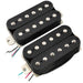 musiclily pro lp omha alnico 5 uncovered humbucker neck bridge pickups set 7 5k 16k for electric guitar mx3314bkmx3316bk