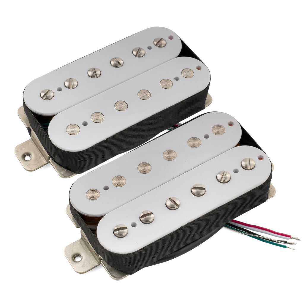 Musiclily Pro LP-OBLA Alnico 5 Uncovered Humbucker Neck Bridge Pickups Set 7.5K/8.8K for Electric Guitar