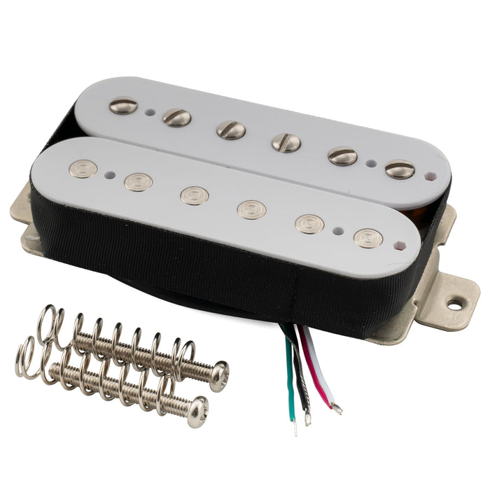 Musiclily Pro LP-OBLA Pastilla humbucker sin cubierta con imán Alnico 5 para cuello, 7.5K, para guitarra eléctrica