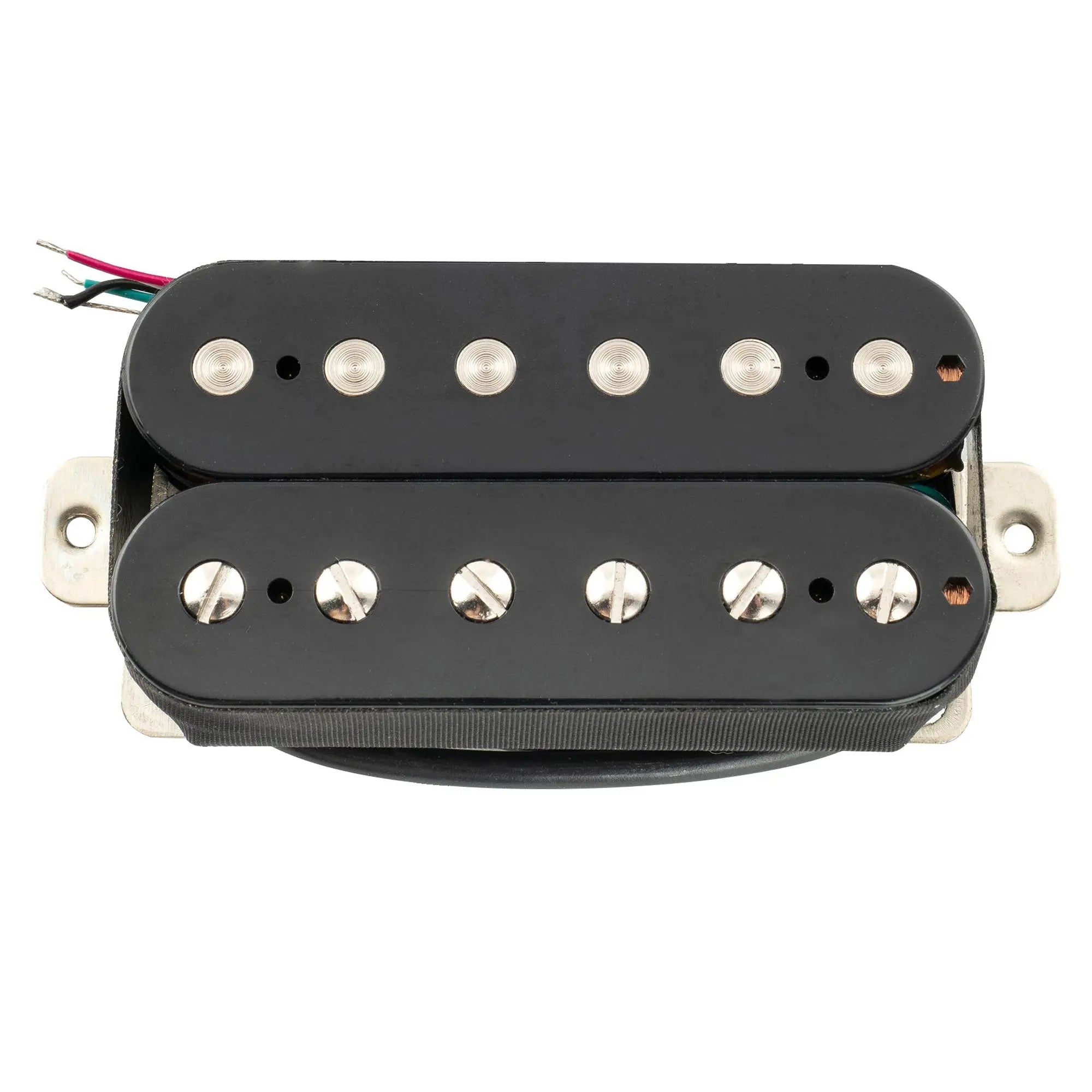 detail of musiclily pro lp obla alnico 5 uncovered humbucker bridge pickup for electric guitar mx3315bk