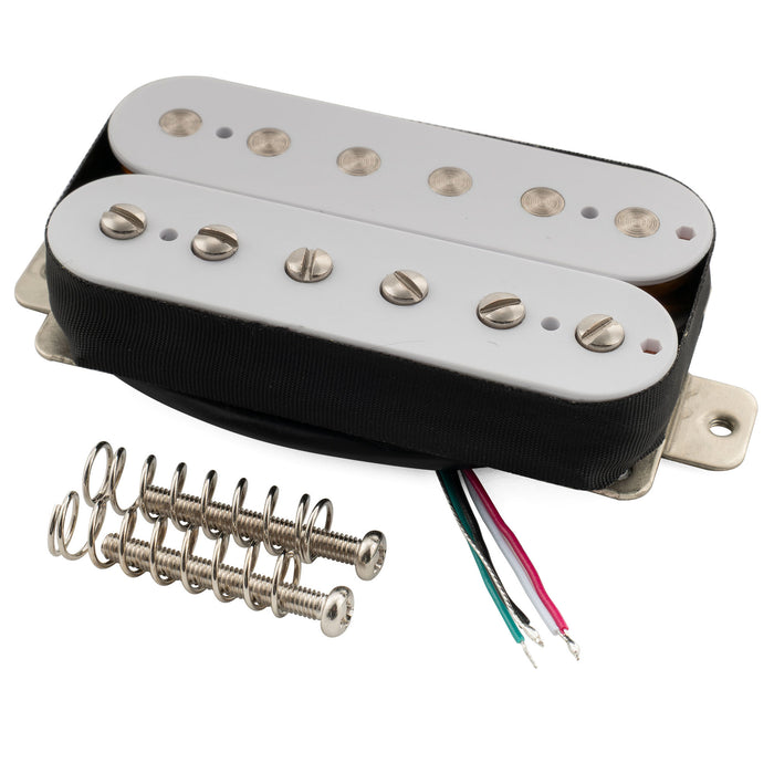 Musiclily Pro LP-OBLA Pastilla humbucker sin cubierta con imán Alnico 5 para puente, 8.8K, para guitarra eléctrica