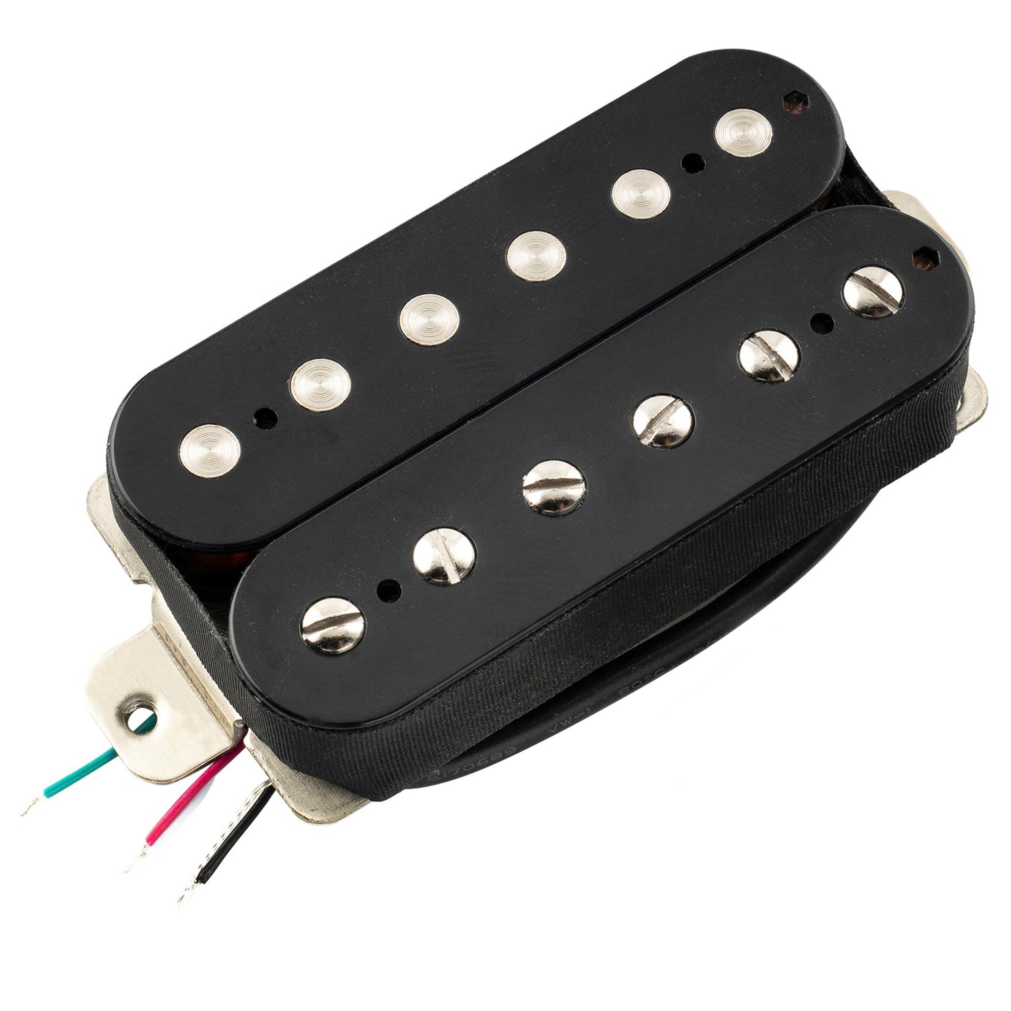 Musiclily Pro LP-OMHA Alnico 5 Offener Humbucker Stegtonabnehmer für E-Gitarre