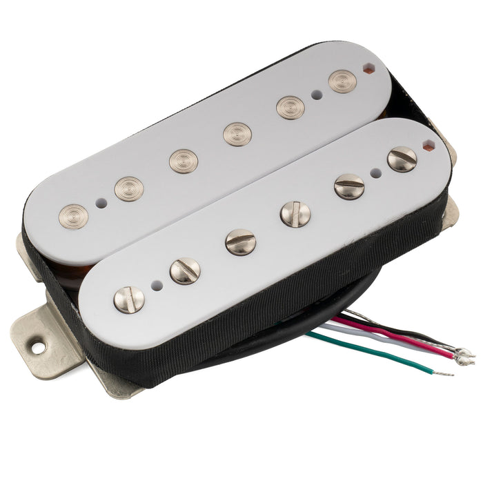 Musiclily Pro LP-OMHA Pastilla humbucker sin cubierta con imán Alnico 5 para puente, 16.6K, para guitarra eléctrica