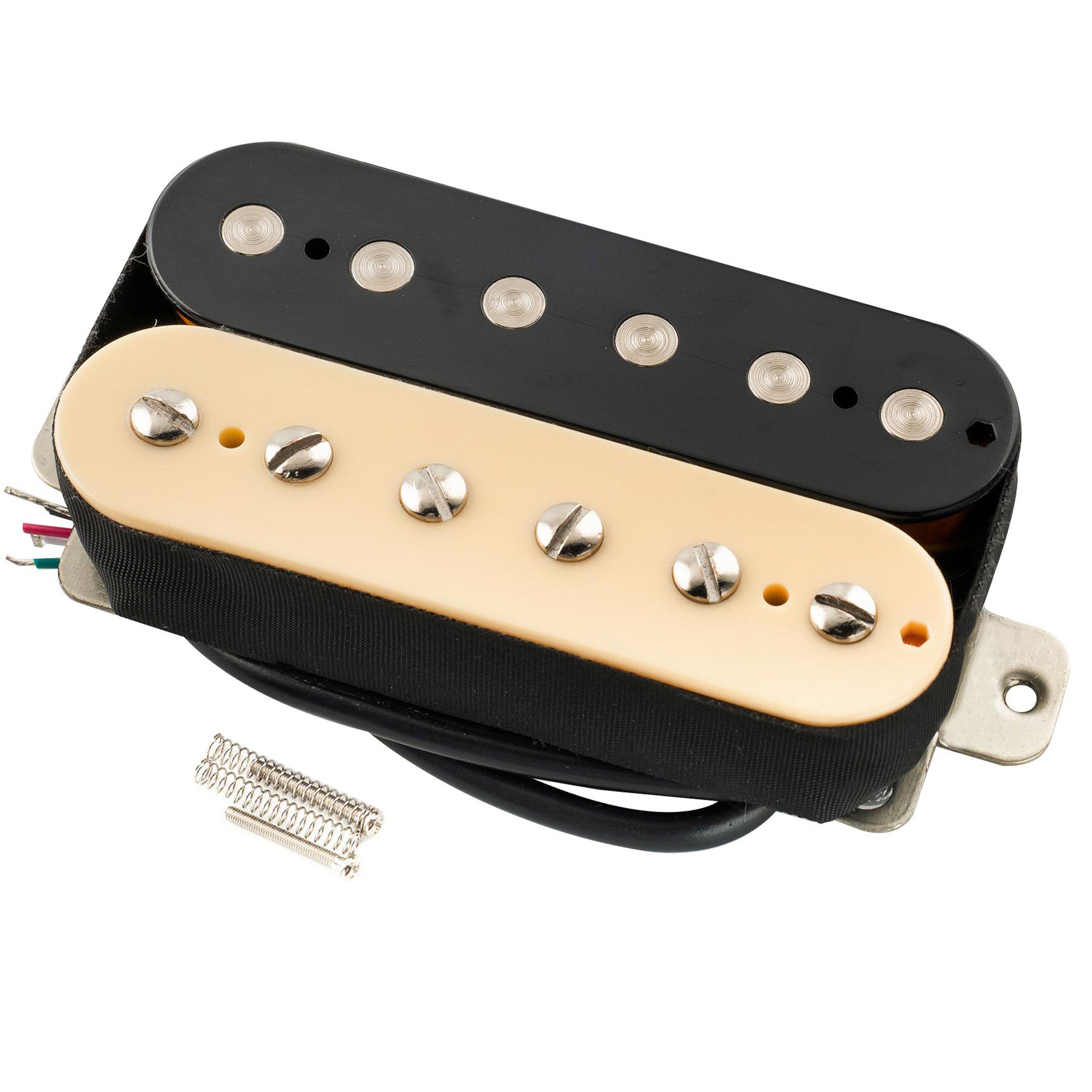 Musiclily Pro LP-OMHA Alnico 5 Offener Humbucker Stegtonabnehmer für E-Gitarre