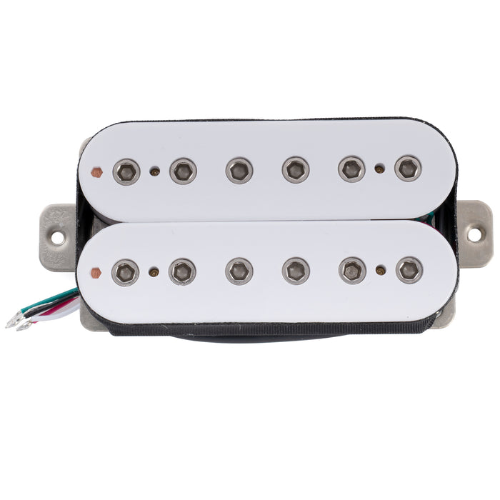 Musiclily Pro Micro double bobinage non couvert ajustable avec pôles hexagonaux en Alnico 5 pour guitare électrique