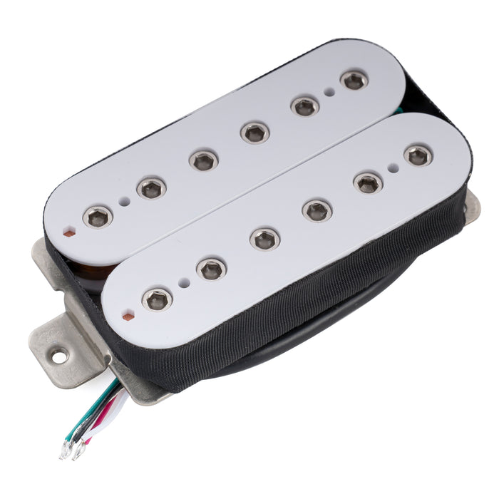 Musiclily Pro Micro double bobinage non couvert ajustable avec pôles hexagonaux en Alnico 5 pour guitare électrique