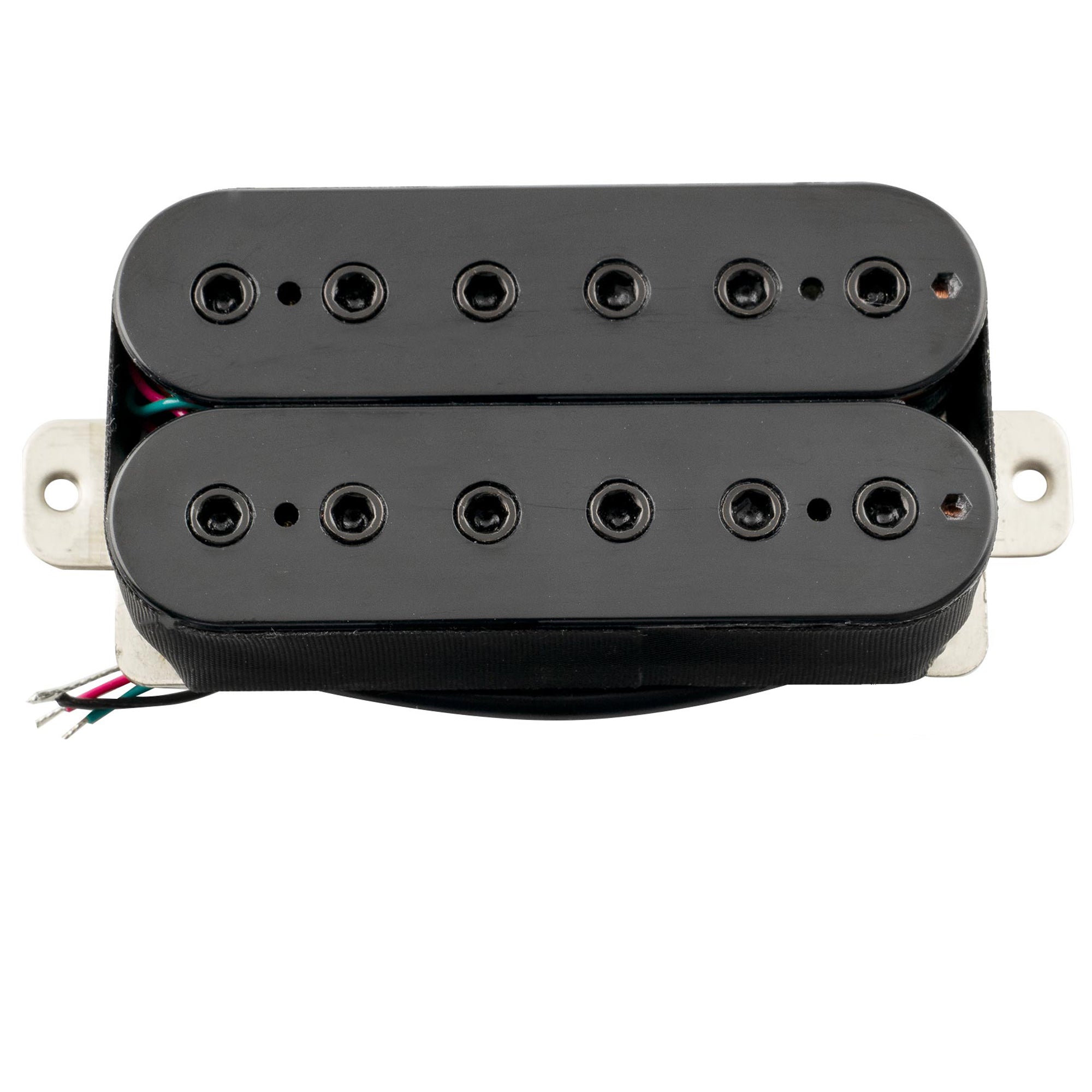 Musiclily Pro HH-HEXA Alnico 5 Offener Verstellbarer Sechseckiger Pol-Humbucker Stegtonabnehmer für E-Gitarre