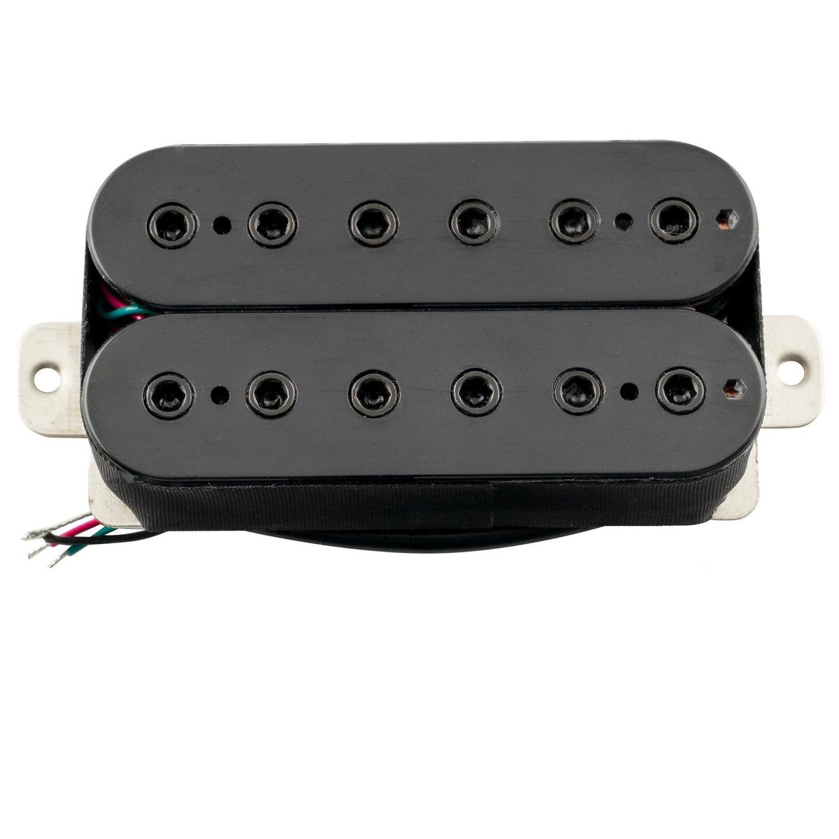 Musiclily Pro HH-HEXA Alnico 5 Offener Verstellbarer Sechseckiger Pol-Humbucker Stegtonabnehmer für E-Gitarre
