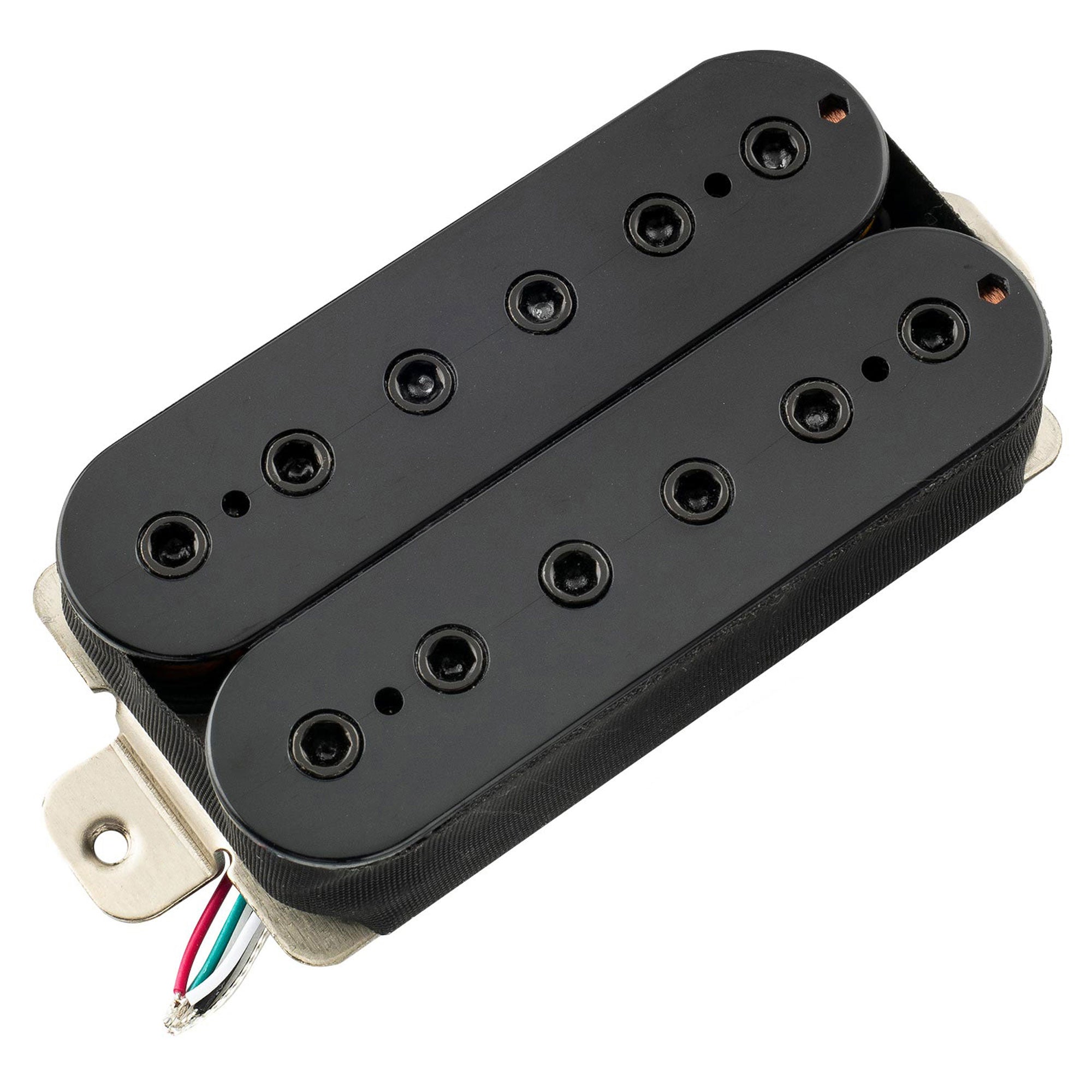Musiclily Pro HH-HEXA Alnico 5 Offener Verstellbarer Sechseckiger Pol-Humbucker Stegtonabnehmer für E-Gitarre