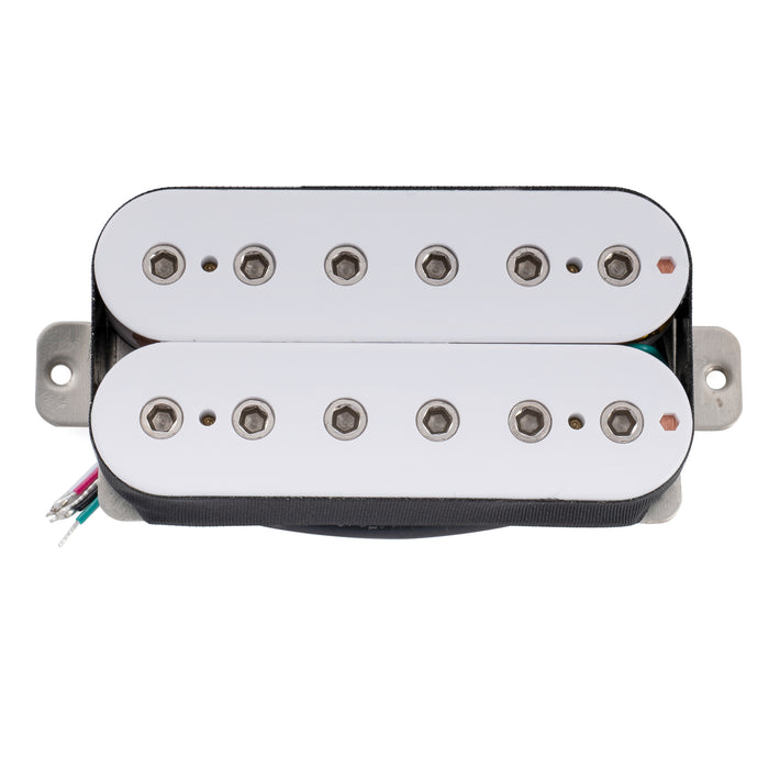 Musiclily Pro Micro double bobinage non couvert ajustable avec pôles hexagonaux en Alnico 5 pour guitare électrique