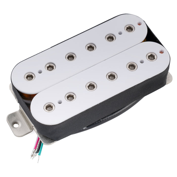 Musiclily Pro Micro double bobinage non couvert ajustable avec pôles hexagonaux en Alnico 5 pour guitare électrique