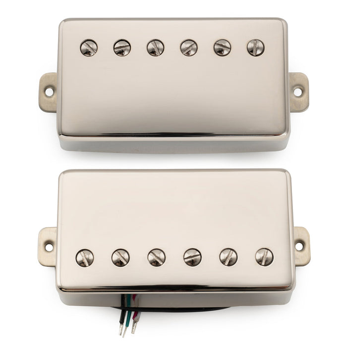 Musiclily Pro LP-CMMA Alnico 5 Covered Humbucker Neck Bridge Pickups Set 7.5K/8.8K para Guitarra Elétrica Estilo LP
