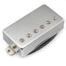 musiclily pro lp cmha alnico 5 covered humbucker bridge pickup 16k for lp style electric guitar mx3320bk, chrome