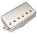 musiclily pro lp cmha alnico 5 covered humbucker bridge pickup 16k for lp style electric guitar mx3320bk, nickel