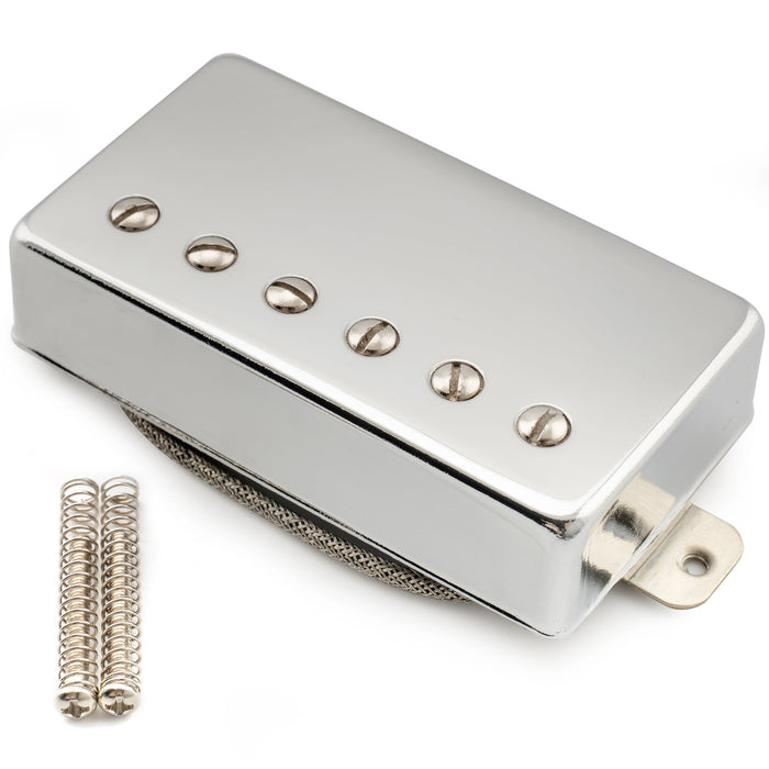 Musiclily Pro LP-CBLA Alnico 5 Covered Humbucker Neck Pickup 7.6K for LP Style Electric Guitar