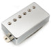 musiclily pro lp cbla alnico 5 covered humbucker neck pickup 7 8k for lp style electric guitar mx3321mx3322p, chrome