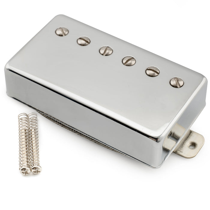 Musiclily Pro LP-CBLA Alnico 5 Covered Humbucker Bridge Pickup 8.8K for LP Style Electric Guitar