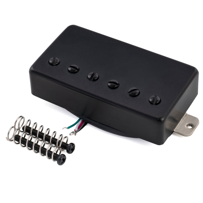 Captador de ponte humbucker coberto Alnico 5 Musiclily Pro LP-CMMA 8.8K para guitarra elétrica estilo LP