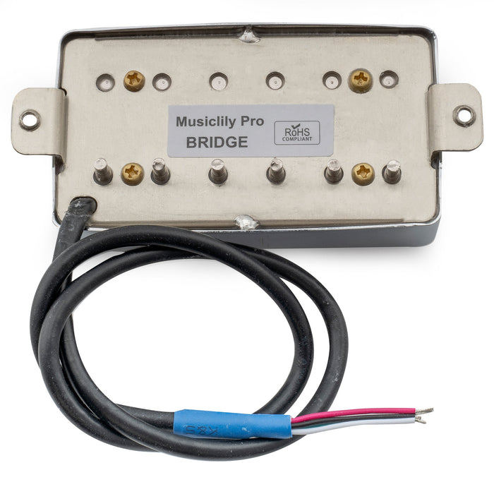 Part of musiclily pro lp cmma alnico 5 covered humbucker bridge pickup 8 8k for lp style electric guitar mx3319p