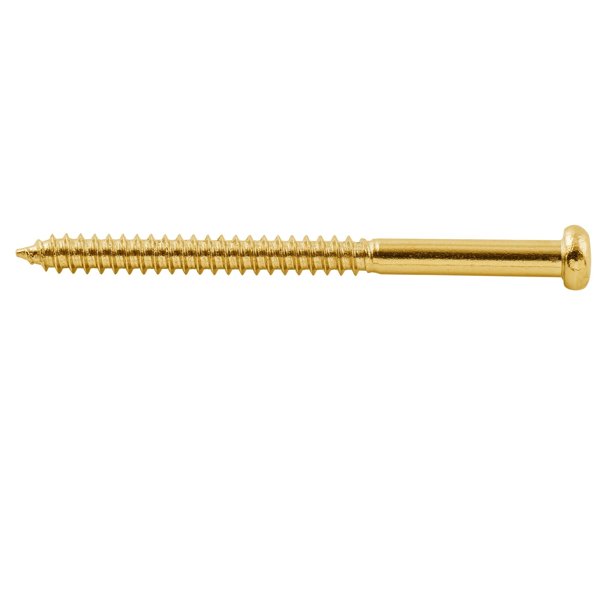Tornillos de montaje Musiclily Ultra de acero inoxidable de 2,6 x 35 mm para pastillas de bajo estilo JB PB P90 JM (juego de 10)
