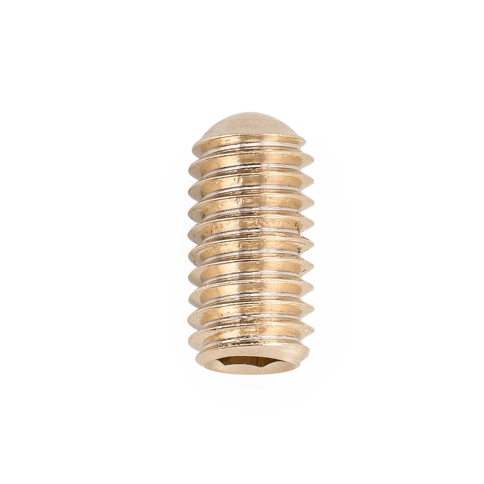 Musiclily Tornillos de ajuste de altura de sillín de acero inoxidable M3x6mm de medición ultra para puente de guitarra eléctrica, bajo importado, conjunto de 20