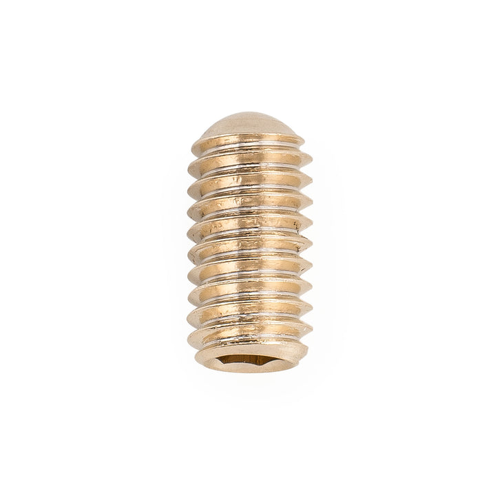 Musiclily Ultra Metrisch M3x6mm Edelstahl Sattel-Höhenverstellschrauben Ovaler Kopf für importierte E-Gitarre Bass Brücke, Set mit 20