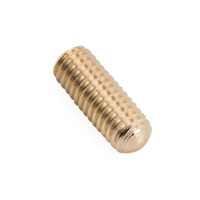 Musiclily Ultra Metric M3x8mm Viti in Acciaio Inox per Regolazione Altezza Selle con Punta Ovale per Chitarra Elettrica, Basso, Ponte Importato, Set di 20