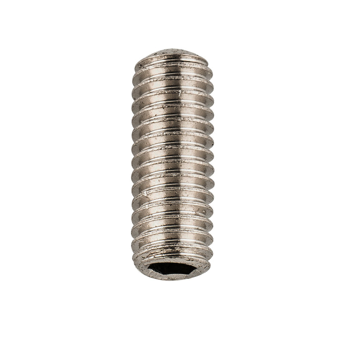 Musiclily Tornillos de ajuste de altura de sillín de acero inoxidable M3x8mm de medición ultra para puente de guitarra eléctrica, bajo importado, conjunto de 20