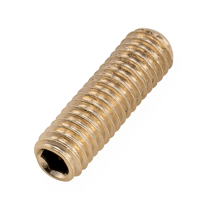Musiclily Ultra Metrisch M3x10mm Edelstahl Sattel-Höhenverstellschrauben Ovaler Kopf für importierte E-Gitarre Bass Brücke, Set mit 20