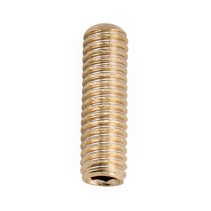 Musiclily Ultra Metrisch M3x10mm Edelstahl Sattel-Höhenverstellschrauben Ovaler Kopf für importierte E-Gitarre Bass Brücke, Set mit 20