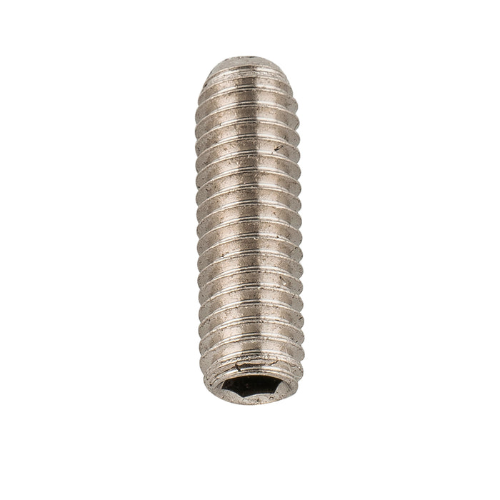Musiclily Tornillos de ajuste de altura de sillín de acero inoxidable M3x10mm de medición ultra para puente de guitarra eléctrica, bajo importado, conjunto de 20