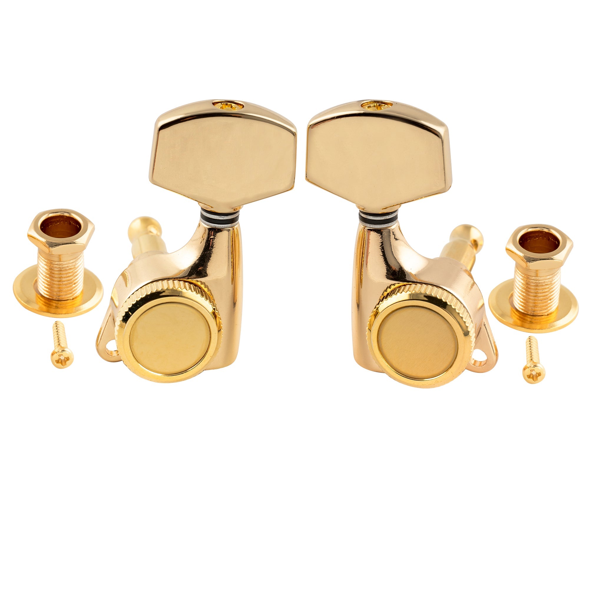 Musiclily Pro R18T-06 3R3L 18:1 соотношение, полностью герметичные блокировки, тюнеры, ключи с большой шестигранной кнопкой и винтом под 45° для акустической и электрогитары
