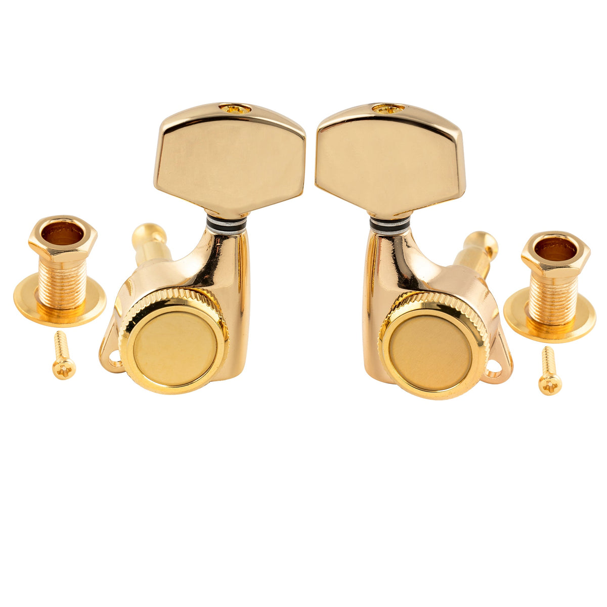 Musiclily Pro R18T-06 3R3L 18:1 соотношение, полностью герметичные блокировки, тюнеры, ключи с большой шестигранной кнопкой и винтом под 45° для акустической и электрогитары