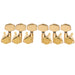 musiclily pro 3r3l 18 1 ratio full sealed locking machine heads tuners tuning pegs keys with big hex button 45 degree screw for acoustic electric guitar mx3348 3mx3349 3p, gold