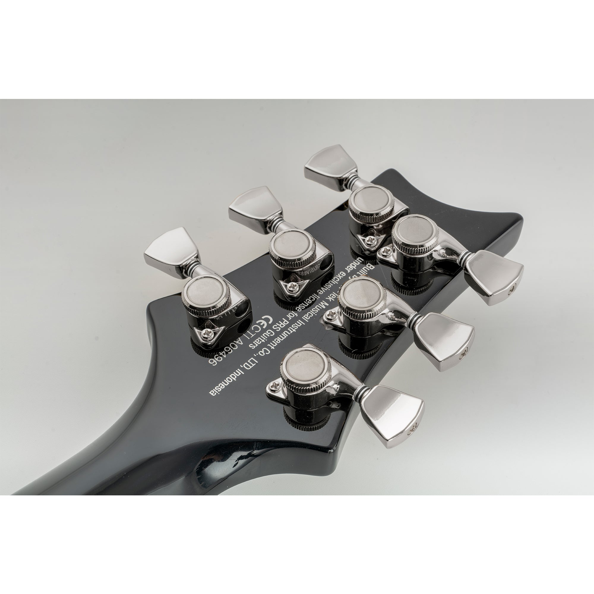 Musiclily Pro R18T-07 3R3L Rapport 18:1 Têtes de machine entièrement scellées avec verrouillage, clés de réglage, bouton en forme de clé en forme de clé, vis à 45 degrés pour guitare acoustique électrique