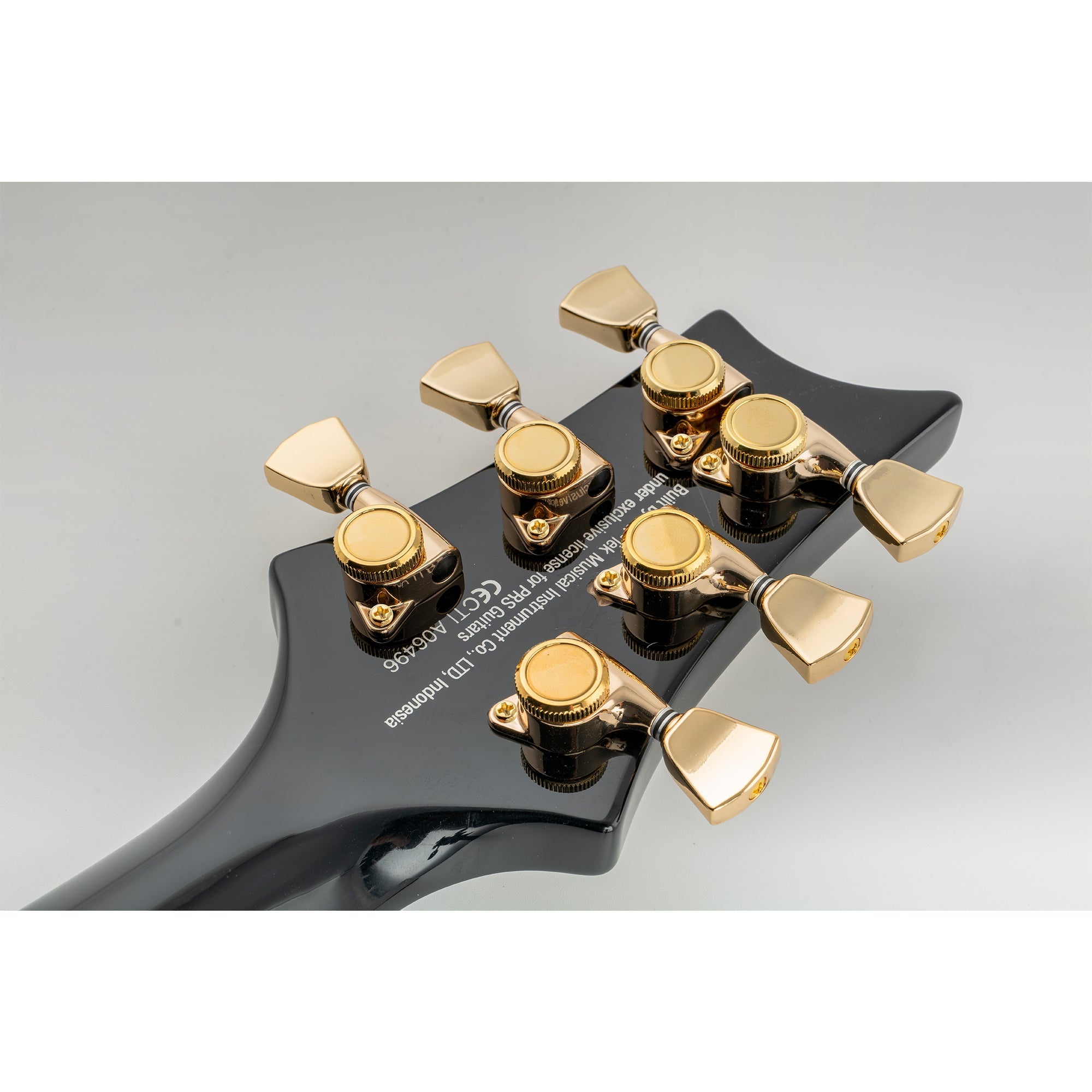 Musiclily Pro R18T-07 3R3L Rapport 18:1 Têtes de machine entièrement scellées avec verrouillage, clés de réglage, bouton en forme de clé en forme de clé, vis à 45 degrés pour guitare acoustique électrique