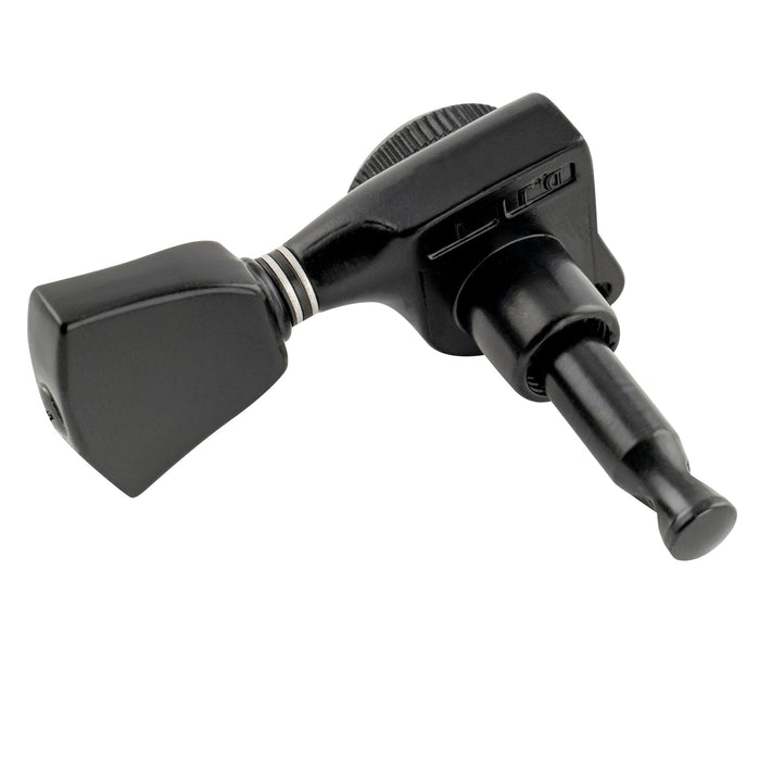Musiclily Pro Single 18:1 Ratio Full Sealed Locking Machine Head Bass Side Tuner Tuning Peg Key with Keystone Button for Acoustic Electric Guitar