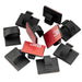 musiclily basic 19x14mm self adhesive wire clips for acoustic guitar pickup mounting mx3352 10