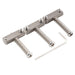 detail of musiclily ultra full solid titanium alloy barrel saddles for fender american vintage tele style electric guitar mx3356 3p
