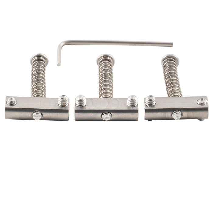 musiclily ultra full solid titanium alloy barrel saddles for fender american vintage tele style electric guitar mx3356 3p details