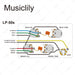 Musiclily Pro LP STD Vintage 50s Pre-wired Wring Harness Kit MX3364NK Wiring Diagram musiclily