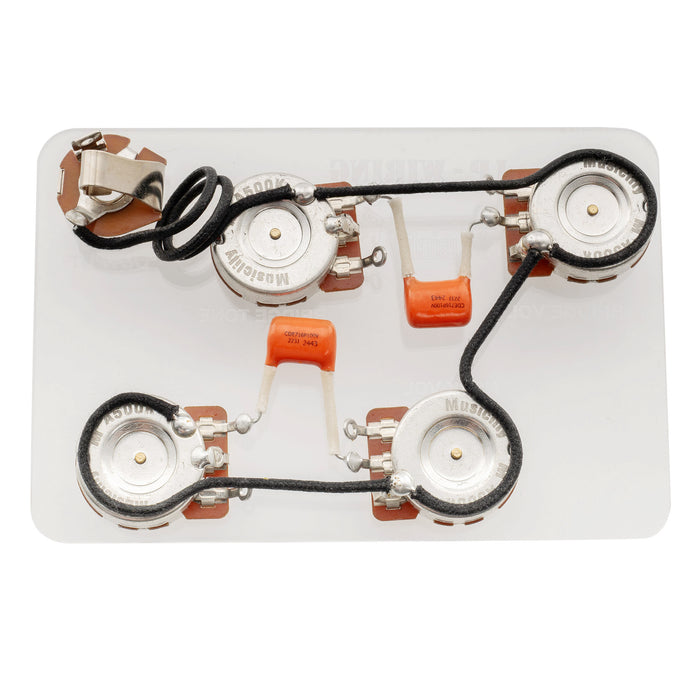 Musiclily Pro LP STD Vintage 50s Pre-wired Wring Harness Kit Upgrade for Epiphone LP Style Electric Guitar Switch