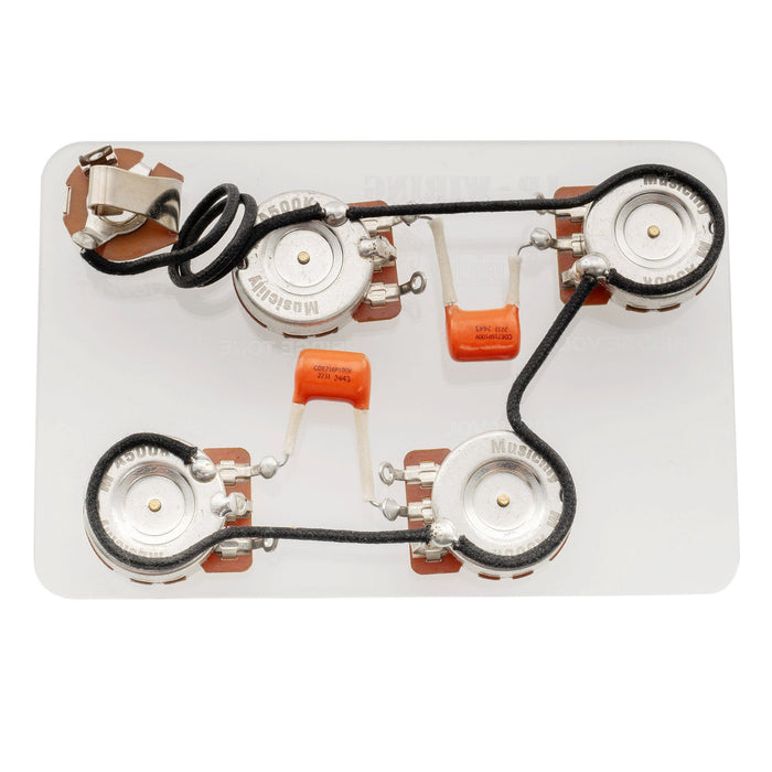 Musiclily Pro LP STD Vintage 50s Pre-wired Wring Harness Kit Upgrade for Epiphone LP Style Electric Guitar Switch Musiclily Pro