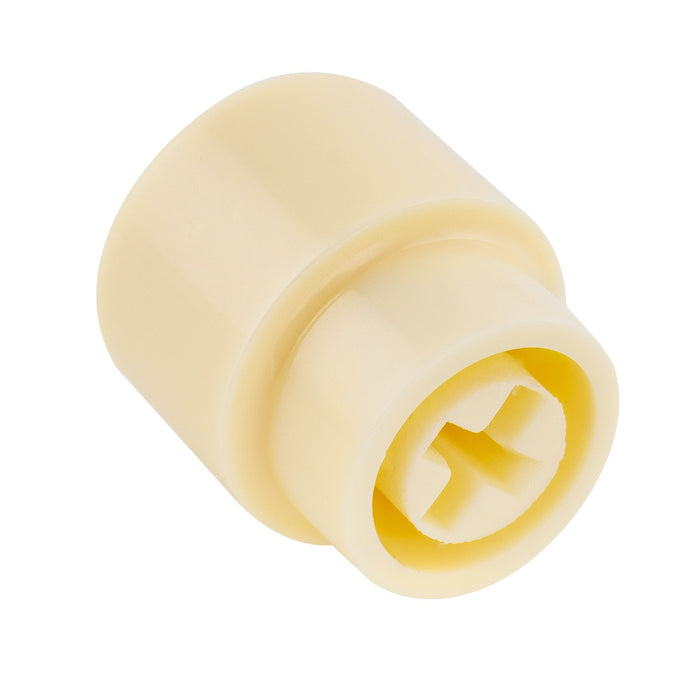 Musiclily Ultra インチ/ミリ互換 ヴィンテージTLバレルスイッチチップ 3wayピックアップスイッチノブ Fender/Squier Teleテレスタイルなエレキギター用 エイジドホワイト