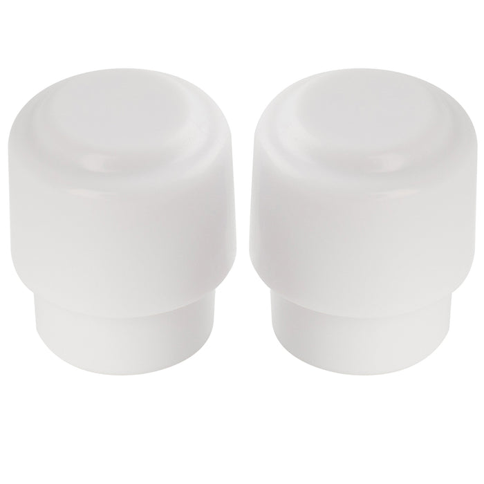 Musiclily Ultra インチ/ミリ互換 ヴィンテージTLバレルスイッチチップ 3wayピックアップスイッチノブ Fender/Squier Teleテレスタイルなエレキギター用 エイジドホワイト(2個セット)