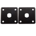 musiclily pro plastic input jack plate square output socket jackplate for epiphone lp style electric guitar 2 pcs