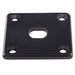 detail of musiclily pro plastic input jack plate square output socket jackplate for epiphone lp style electric guitar 2 pcs