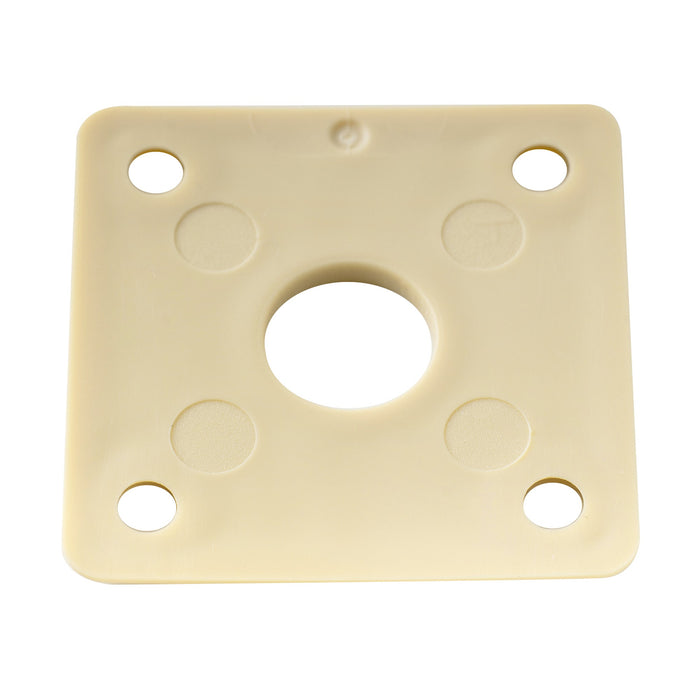 Plaques jack carrées Musiclily Pro en plastique incurvé, trou de 10 mm, pour guitare électrique Epiphone LP SG, lot de 2